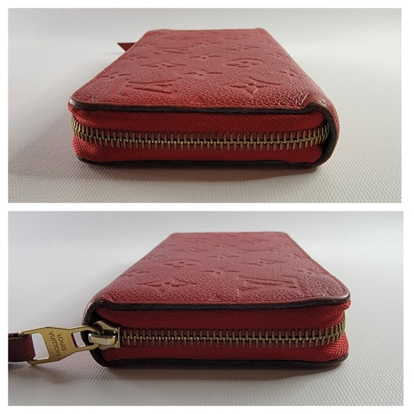 LOUIS VUITTON Monogram Empreinte Leather Zippy Long Wallet - Picture 9 of 10